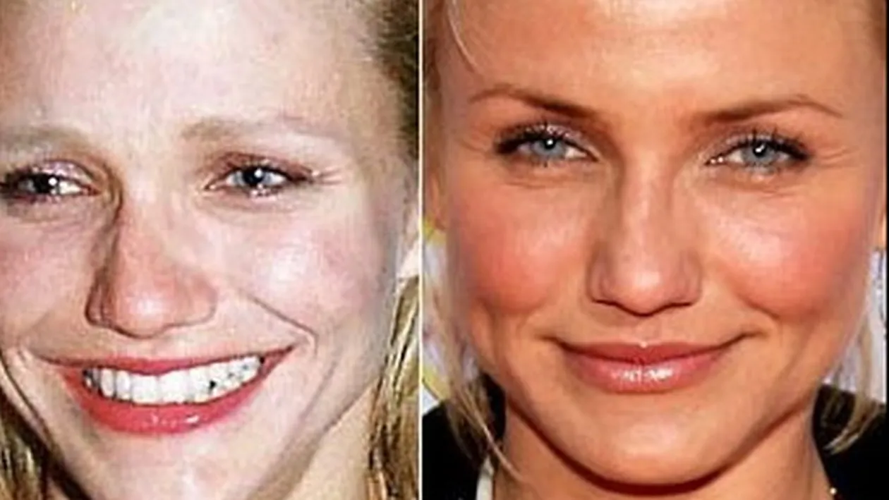 Femeile incearca pe parcursul vietii 572 de stiluri de machiaj si 228 de diete