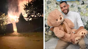 Tânărul din Chitila care a rămas fără casă are nevoie de ajutor! Georgian a pierdut singura rudă pe care o mai avea în incendiu