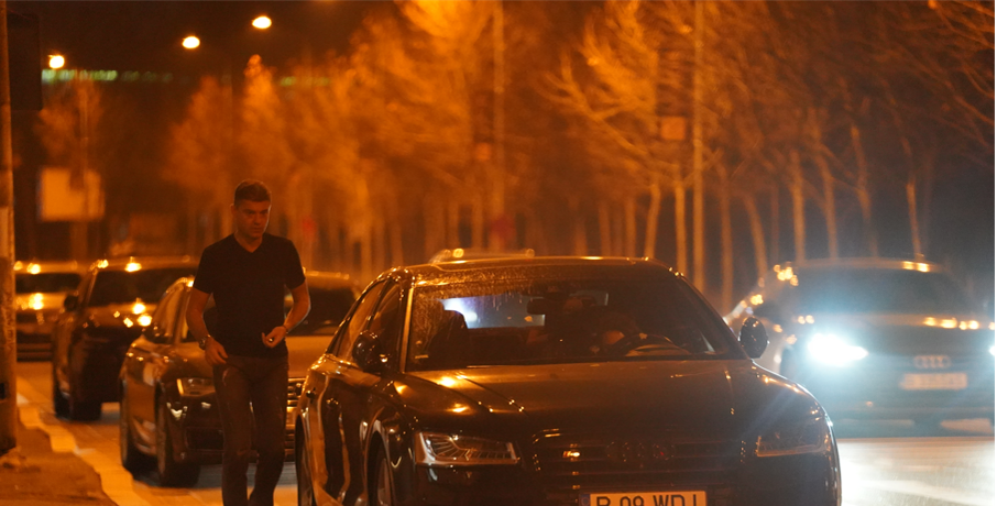 Cristian Boureanu și-a lăsat iubita să-i conducă mașina