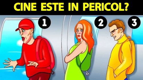 Test IQ exclusiv pentru genii | Cine este în pericol?