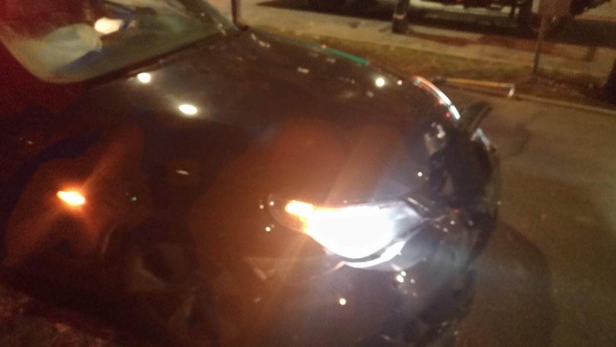 Accident de circulație în Cluj. Un tânăr de 18 ani a pierdut controlul volanului și a lovit 3 autoturisme