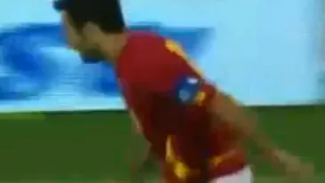 VIDEO Muntenegreanul Vucinic si-a dat jos pantalonii de bucurie ca a marcat!