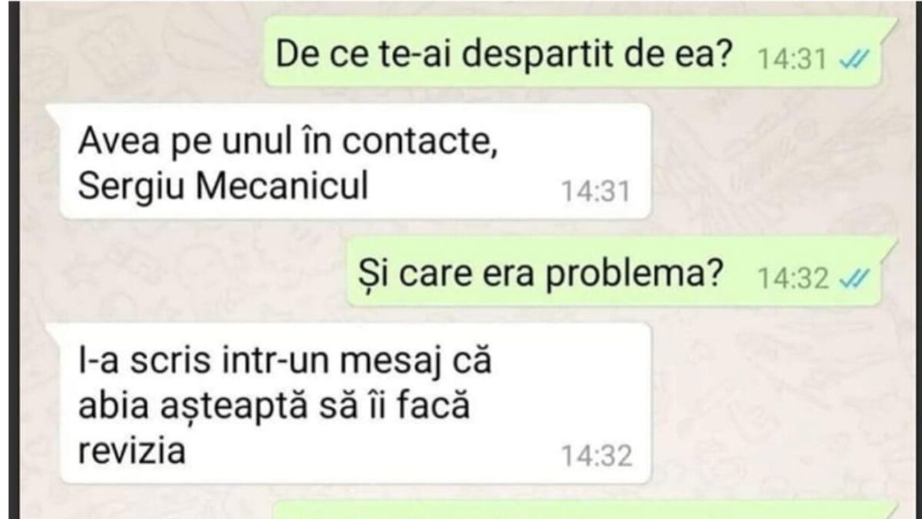 BANCUL ZILEI | Adevăratul motiv al despărțirii
