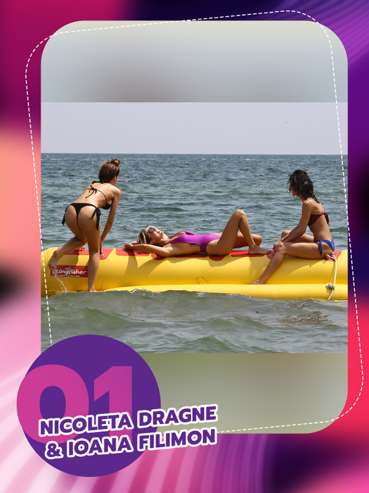 Delia, Andreea Bănică și Bianca Drăgușanu au făcut valuri pe litoral. Top 20 dive care au luat adrenalina în piept și au turat motoarele skijet-urilor