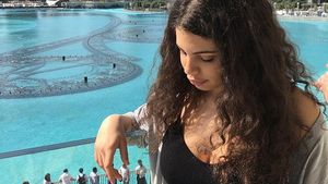 Fiica lui Cabral, vacanţă de vis în Dubai! Cum s-a pozat Inoke Ibacka pe plaja Emiratelor Arabe