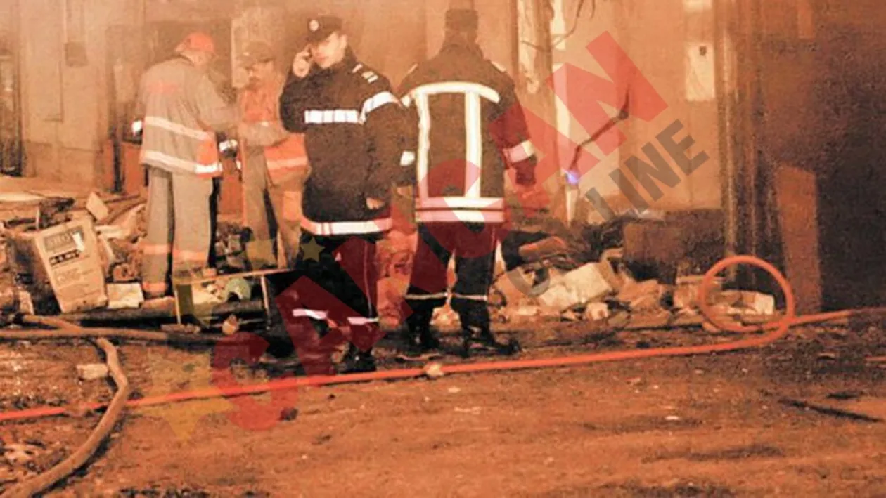 Casa devastata de o explozie la Timisoara