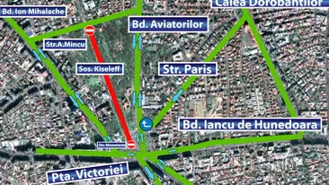 Atentie, trafic restrictionat in Capitala! Maine seara se inchide soseaua Kiseleff!