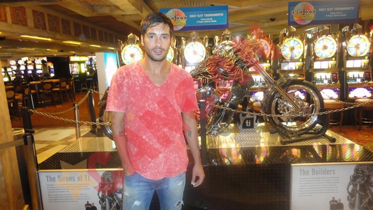 Radu Valcan a jucat la cazino, in Las Vegas!