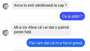 Bancul zilei. "Anca tu eşti sănătoasă la cap?"