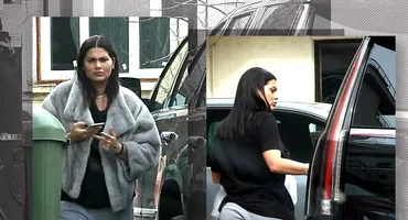 Roxana Dobre a ieșit în oraș ca o „regină regească”! La volanul unui Cadillac Escalade și cu blana pe umeri a „cucerit” Capitala