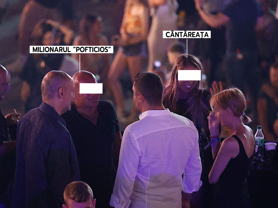 Afaceristul implicat în amantlâcul anului se simte în largul lui la Untold (Foto: CANCAN.RO)