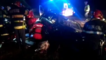 Grav accident de circulație în județul Argeș. Trei victime au fost transportate la spital