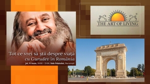 Gurudev, celebrul lider spiritual indian, vine pentru prima oară în România. Eveniment de excepție la Sala Palatului