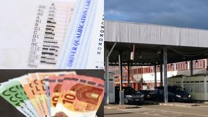Explicația ireală oferită de un bărbat, după ce a fost prins cu permis fals, la Vama Petea. Dăduse 800 de euro pe el