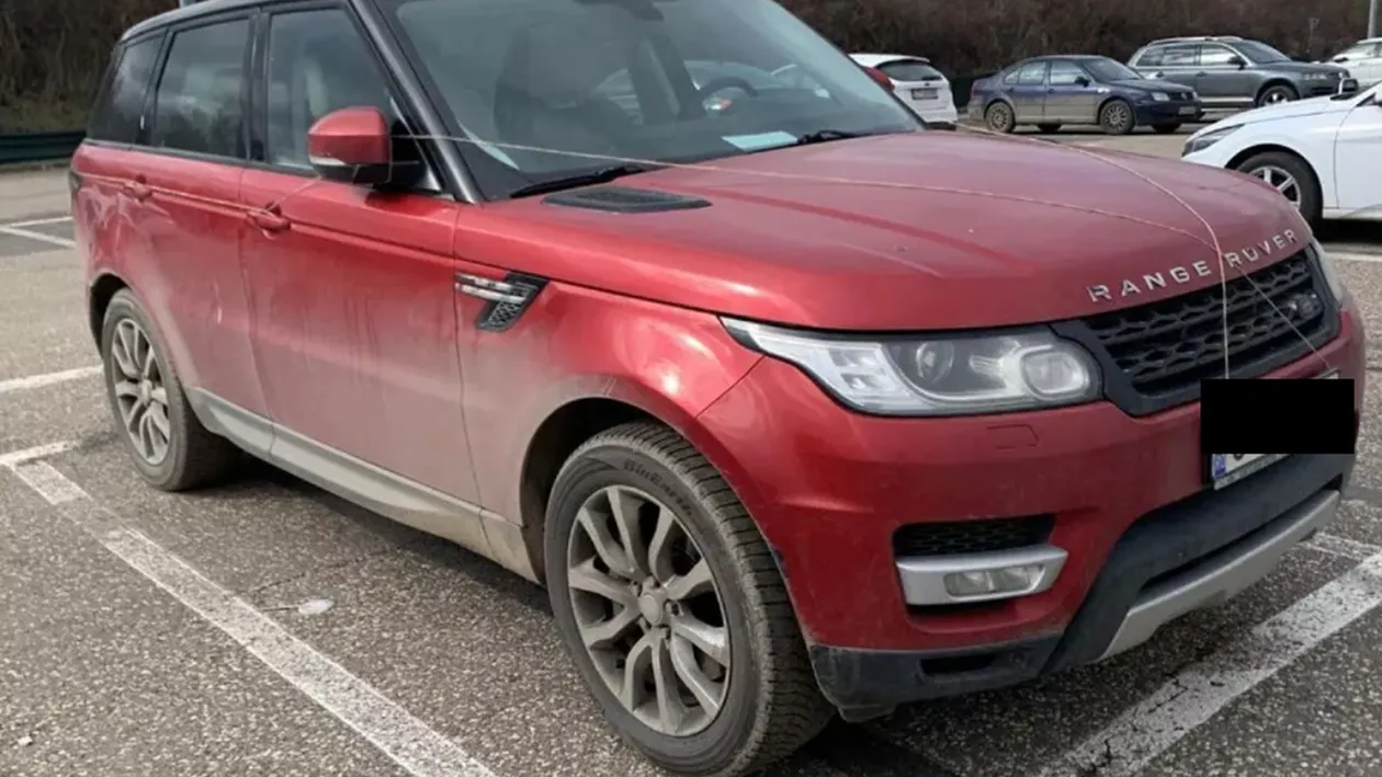Prețul cu care ANAF vinde un Range Rover Sport. Mașina confiscată este din 2014