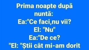 Bancul sfârșitului de săptămână | Prima noapte după