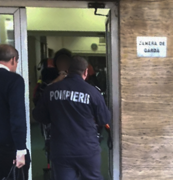 Soacra fostului primar, Marian Vanghelie,  
a leșinat de două ori, iar 
ambulanța a transportat-o direct la UPU