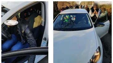 Agent de poliție, lovit intenționat cu mașina de un șofer care intrase ilegal cu automobilul în Parcul Tineretului