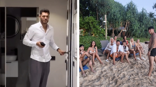 Andrei Lemnaru de la Insula Iubirii, acasă la una dintre ispite! Cum a fost filmat fostul logodnic al Ellei Vișan: ”I-am făcut loc în viața mea”