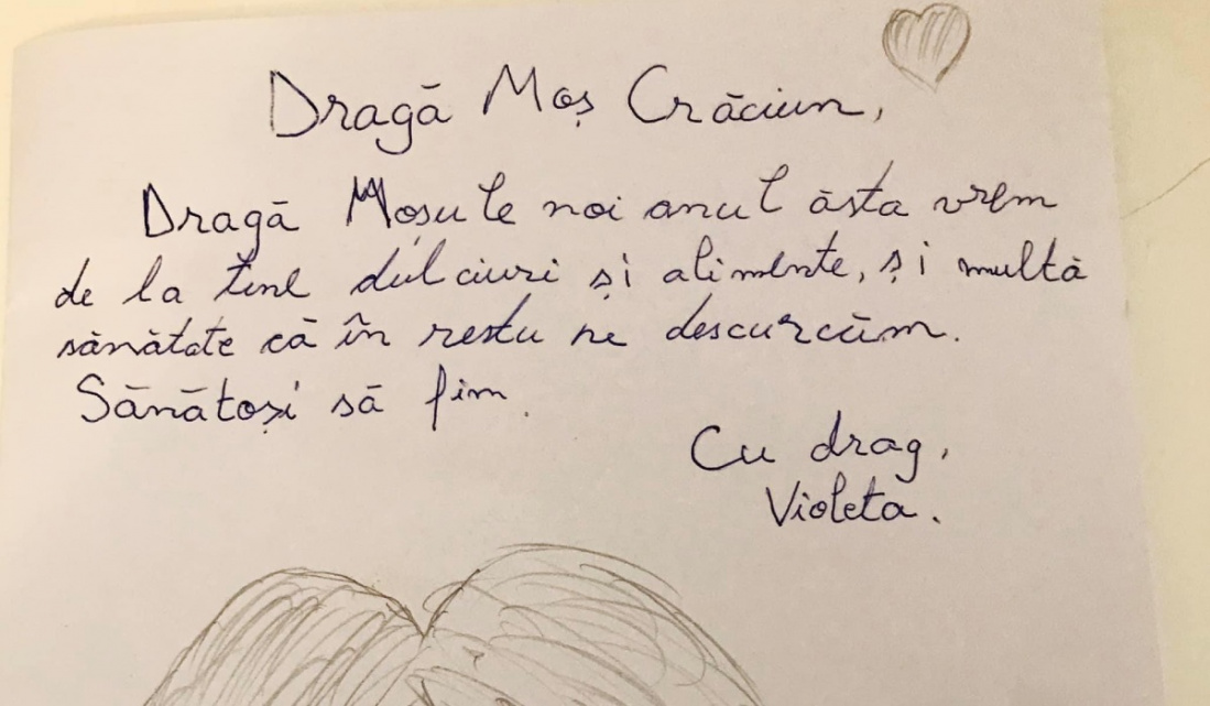 Emoționant! Ce își doresc copiii din satele sărace de la Moș Crăciun: „Niște dulciuri și ceva de mâncare”. FOTO