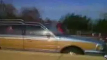 VIDEO O batranica a condus pe contrasens si a provocat patru accidente!