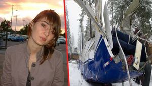 Imagini copleșitoare de la mormântul Aurei Ion, după aproape 7 ani de la tragedia aviatică din Munții Apuseni. Mesajul publicat de sora ei în ziua de Crăciun