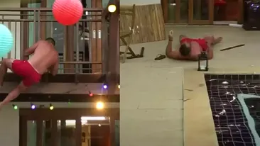 Rey de la „Insula iubirii” a căzut de la balcon. Colegii au privit şocaţi întreaga scenă