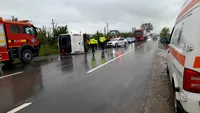 Ultima oră! A fost activat Planul Roșu de Intervenție, după ce un autocar cu 32 de persoane s-a răsturnat în Buzău