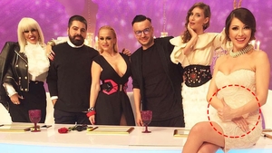 ILINCĂI VANDICI i se cunoştea burtica de gravidă şi când prezenta emisiunea „Bravo, ai stil“! Iată imaginile