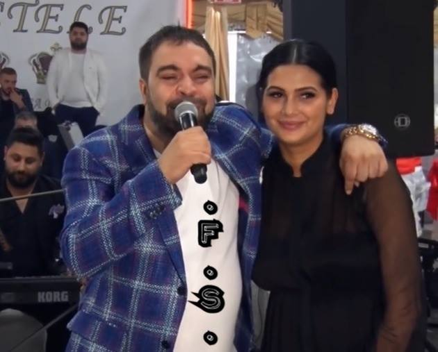Florin Salam, alături de Roxana Dobre