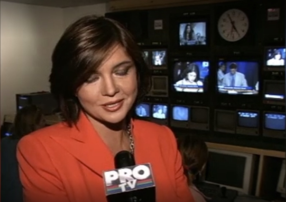 Imagini de colecție cu Cristina Țopescu la Pro TV, alături de Andreea Esca