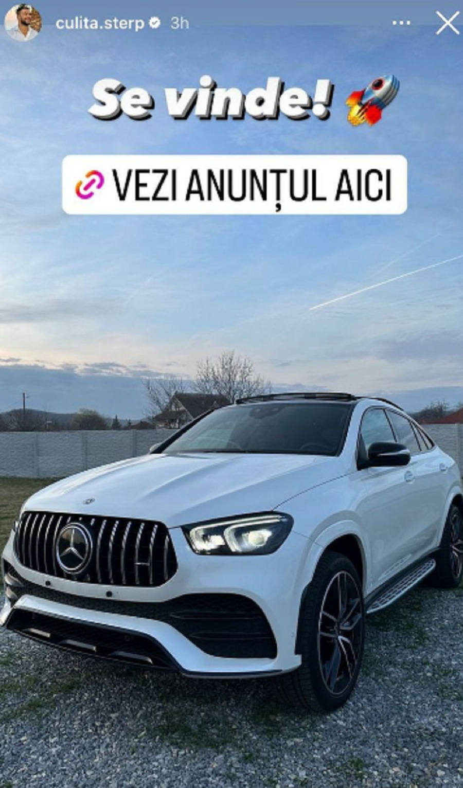 culita sterp masina