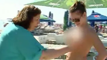 Proba de divort! Catalin Maruta s-a uitat minute in sir la sanii unei tinere care facea topless: Sa vezi ce iti face acasa