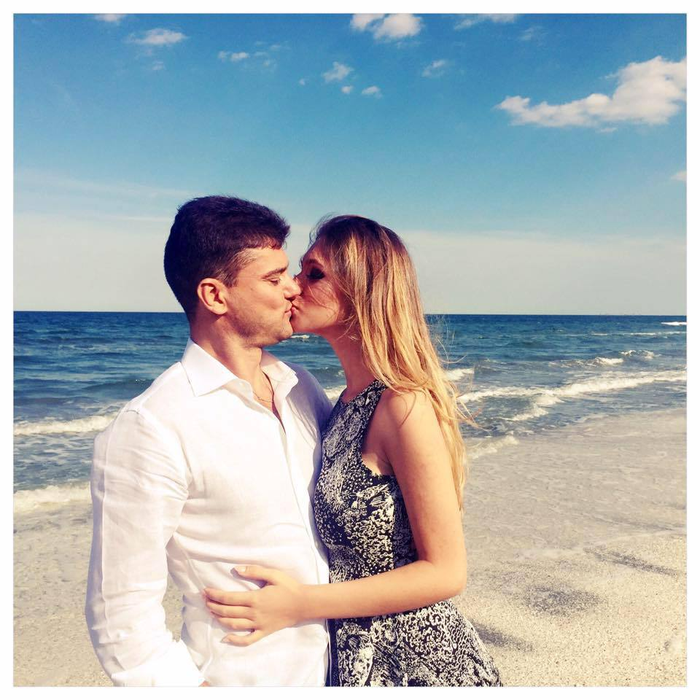 Laura Dinca si Cristian Boureanu