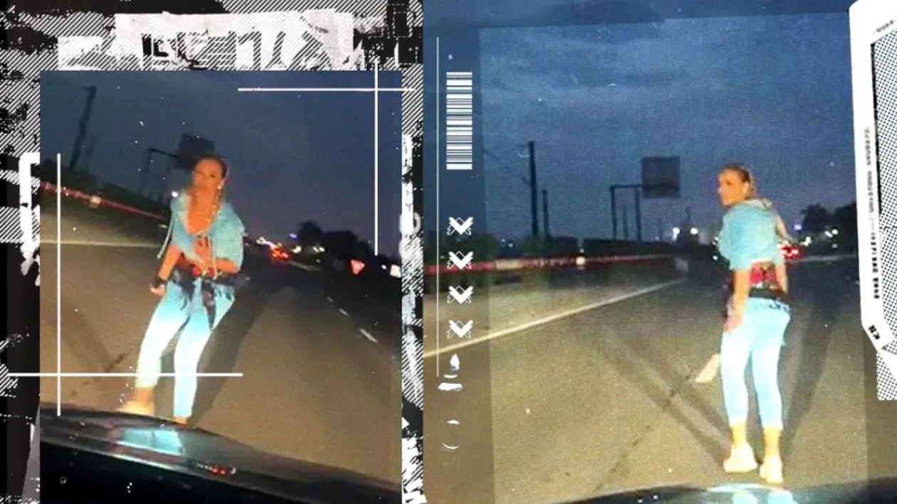 Bianca Drăgușanu a spus de ce și-a pus viața în pericol mergând pe mijlocul autostrăzii