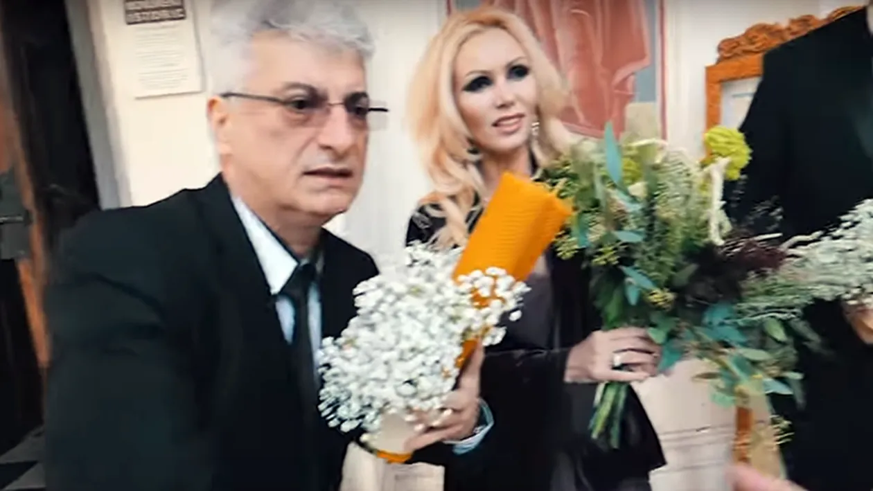 Silviu Prigoană și soția lui, nași pentru un cuplu celebru din România! Primele imagini de la nuntă