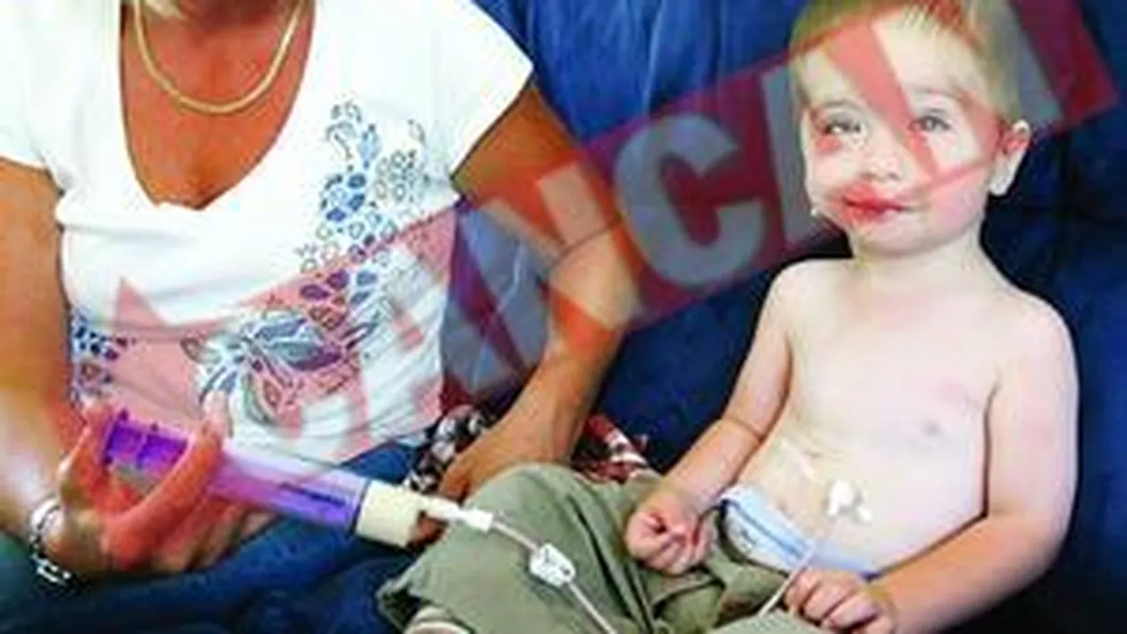 Nu mananca nimic de cand s-a nascut