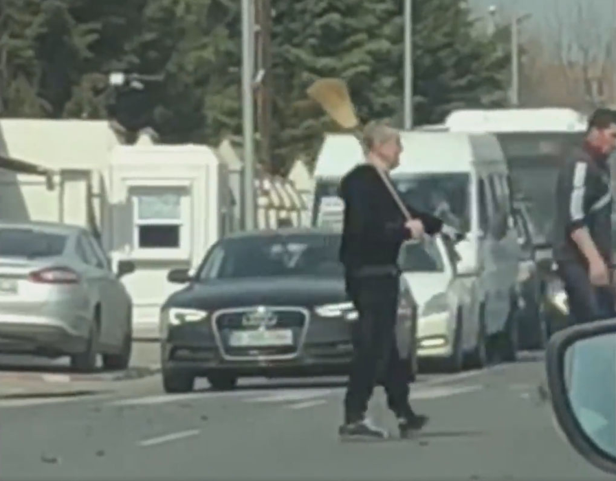 VIDEO FABULOS. Gigi Becali și-a scos oile la plimbare! Latifundiarul a blocat traficul în Pipera