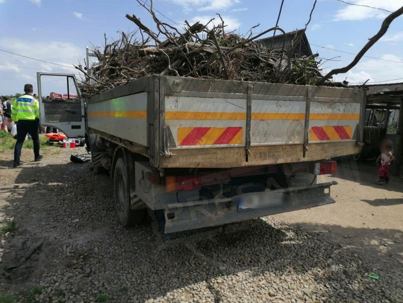 Accident mortal în Satu Mare, unde un băiat de 5 ani a fost spulberat de o autoutilitară. Rudele și vecinii l-au agresat pe șofer