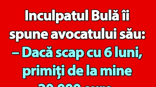 BANC | Bulă, avocatul și onorariul de 20.000 euro