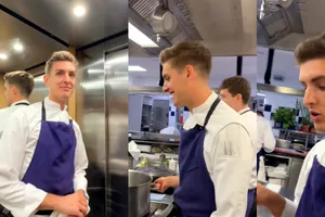 Câte ore pe zi muncește Luca Zvaleni, câștigătorul „Chefi la cuțite” sezonul 16, în restaurantul Le Louis XV din Monaco: „Nu știu dacă e legal”