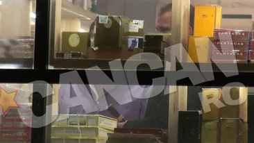 Ban la ban si... “pomana” la vedete trage! Serban Huidu a plecat dintr-un magazin cu sacosa plina, fara sa plateasca un leu