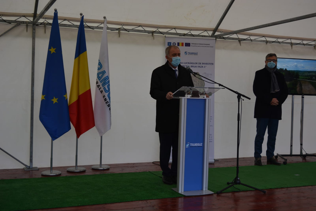Prima fază a gazoductului BRUA a fost finalizată. Prima reacție a președintelui Klaus Iohannis: „Cel mai ambițios proiect din domeniul energiei”