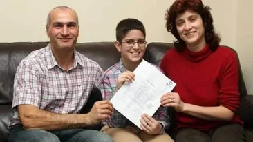 FOTO | Povestea românului cu IQ mai mare decât al lui Einstein! Ce planuri are puștiul de 14 ani