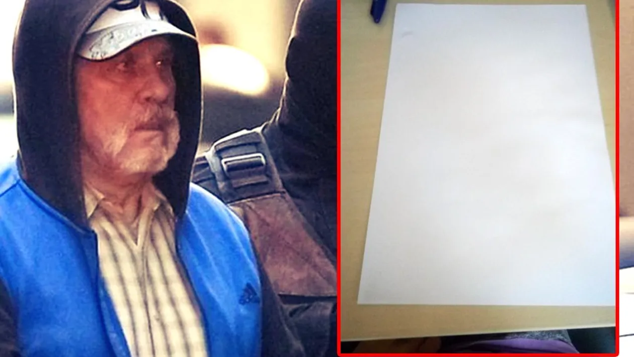 Ce a mâzgălit Gheorghe Dincă pe o foaie A4, după ce a fost pus de anchetatori să o deseneze pe Alexandra Măceșanu