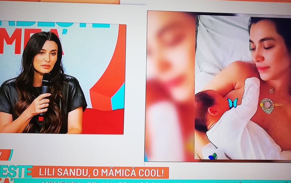 Lili Sandu a spus totul în direct despre bebeluș + Când mai are timp să facă amor