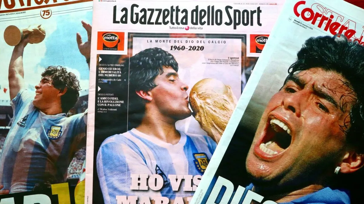 Procesul împotriva medicilor lui Maradona a fost anulat. Filmările cu unul dintre judecători au provocat un scandal uriaș