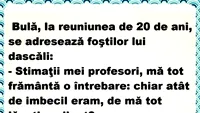 BANC | Bulă și reuniunea de 20 de ani