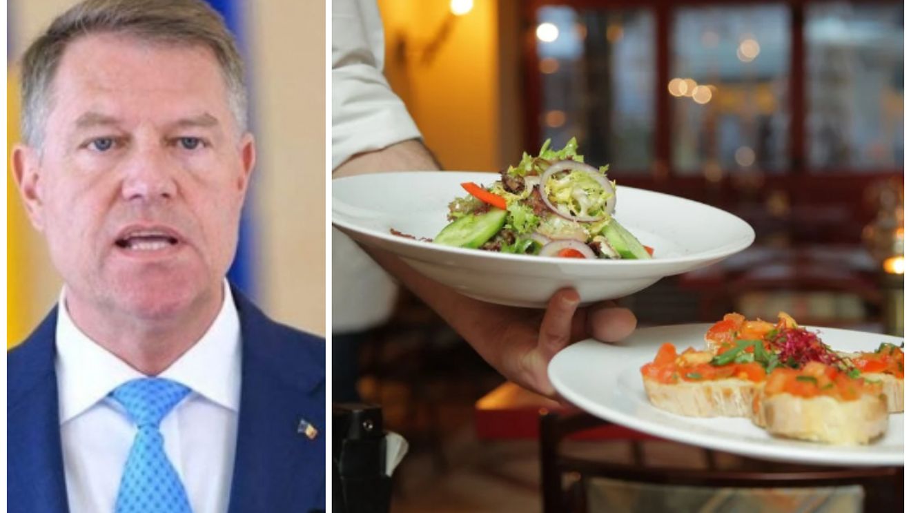 Klaus Iohannis a dat legea care îi va înfuria pe proprietarii de restaurante. Mâncare la pachet, gratis
