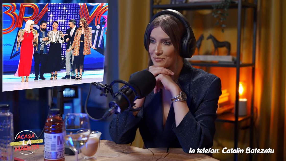 Iulia Albu, atac acid la adresa lui Cătălin Botezatu în timpul podcast-ului realizat de Măruță: “Lui nu îi plac bărbații?” + reacția celebrului designer | VIDEO